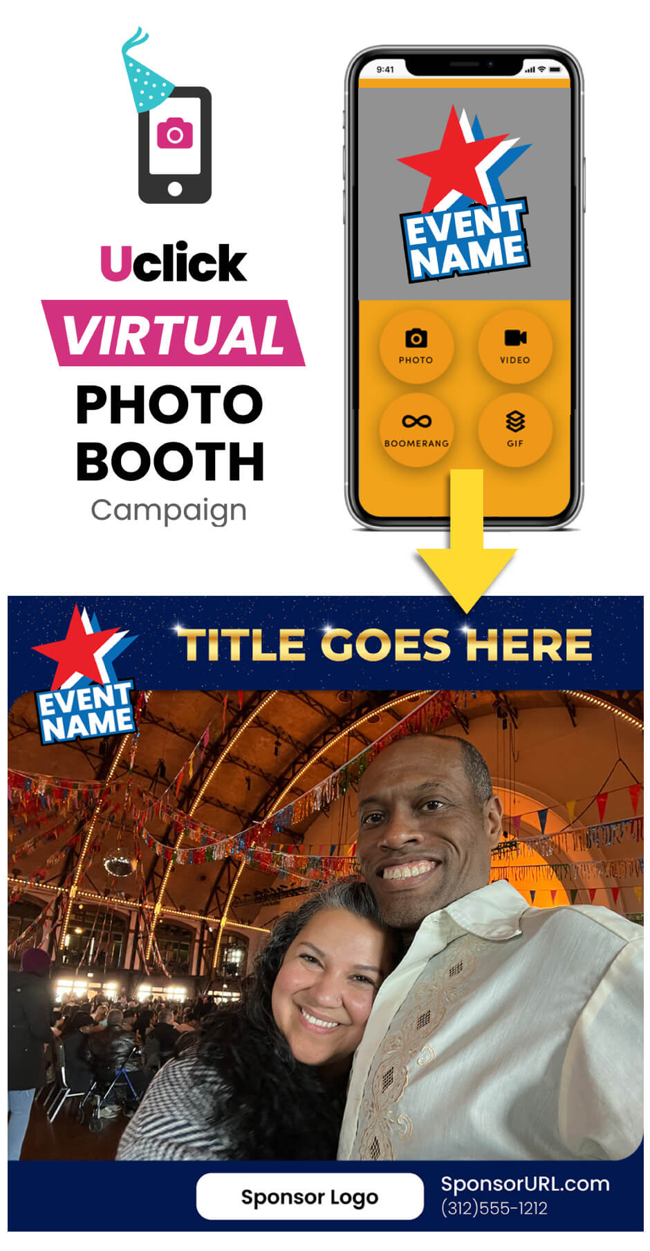 Uclick Virtual Photo Booth Campaign